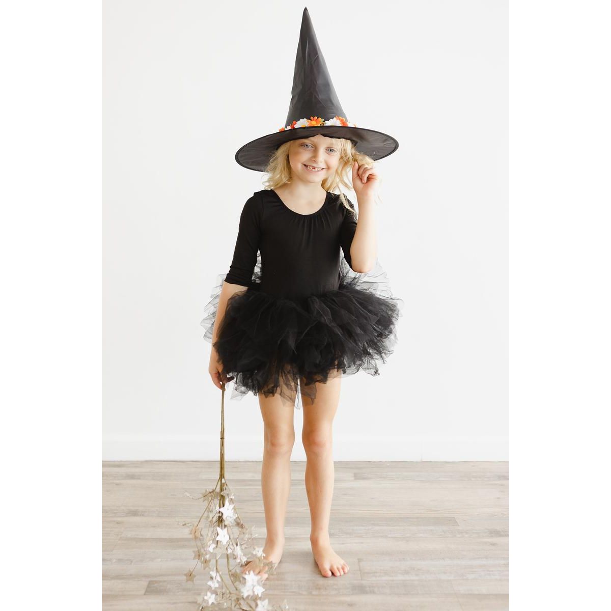 Black 3/4 Tutu Leotard