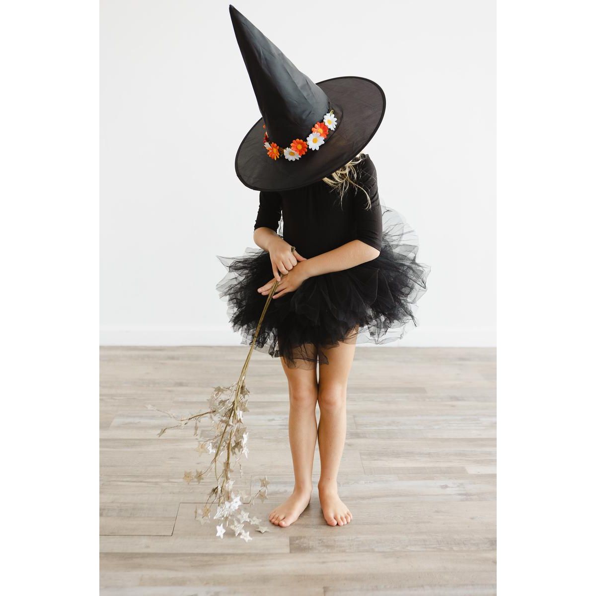 Black 3/4 Tutu Leotard