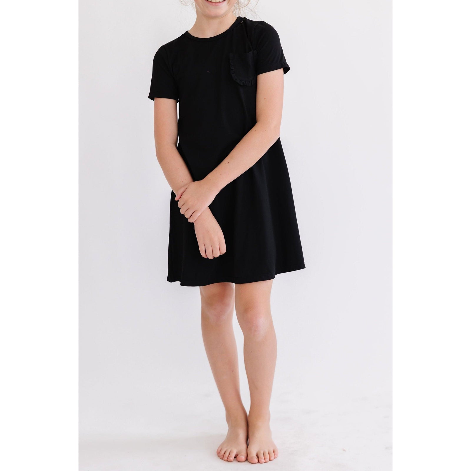 Black T-Shirt Dress