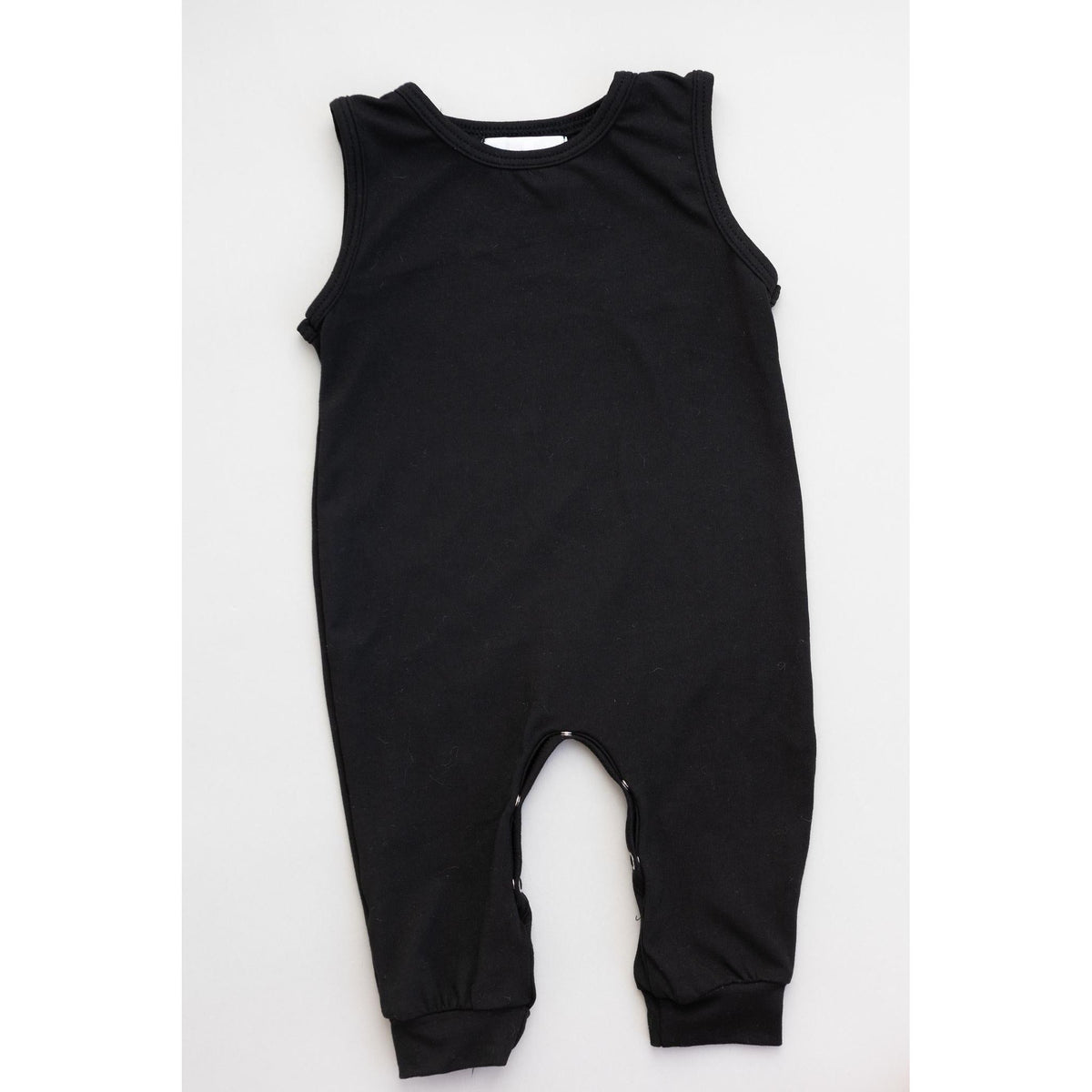 Black Tank One-Piece Jogger
