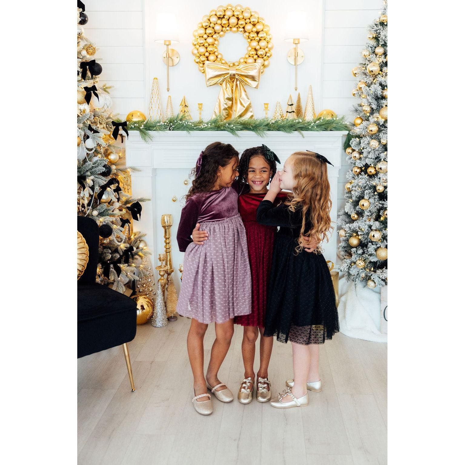 Black Velvet Tutu Dress