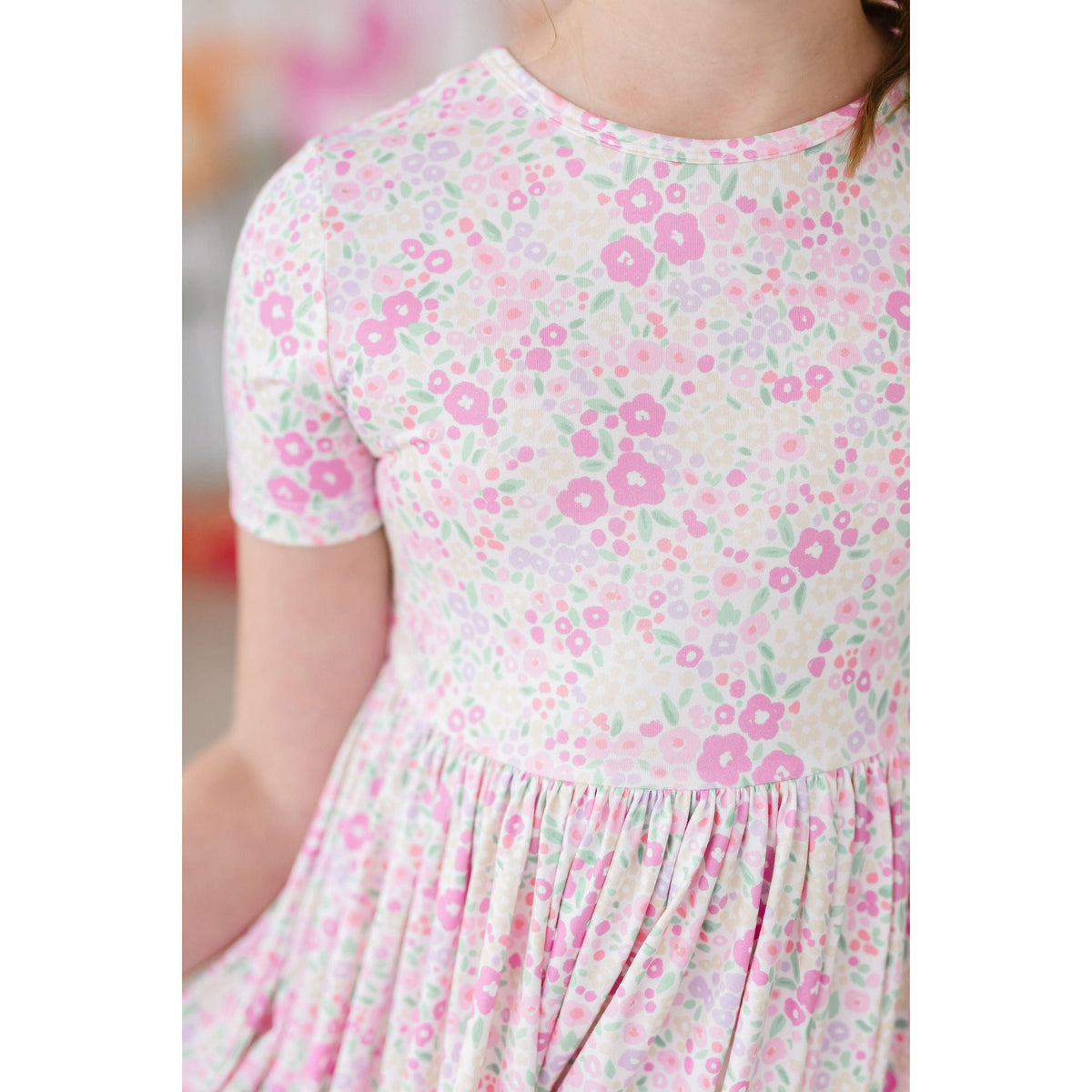 Blooming Beauty S/S Pocket Twirl Dress