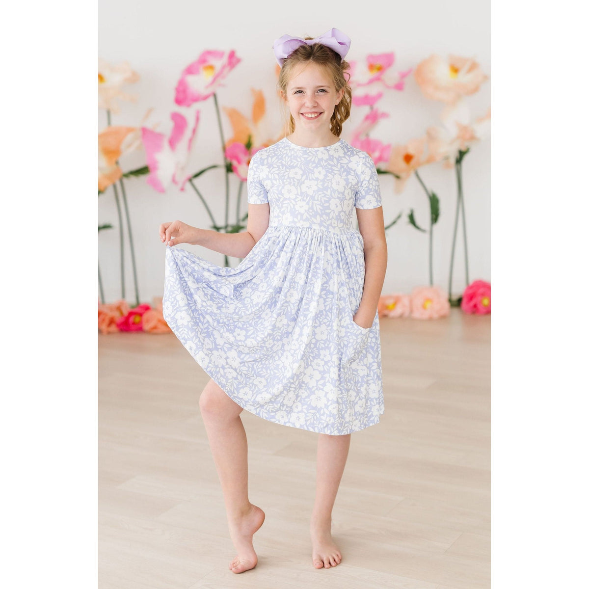 Blossom Bliss S/S Pocket Twirl Dress