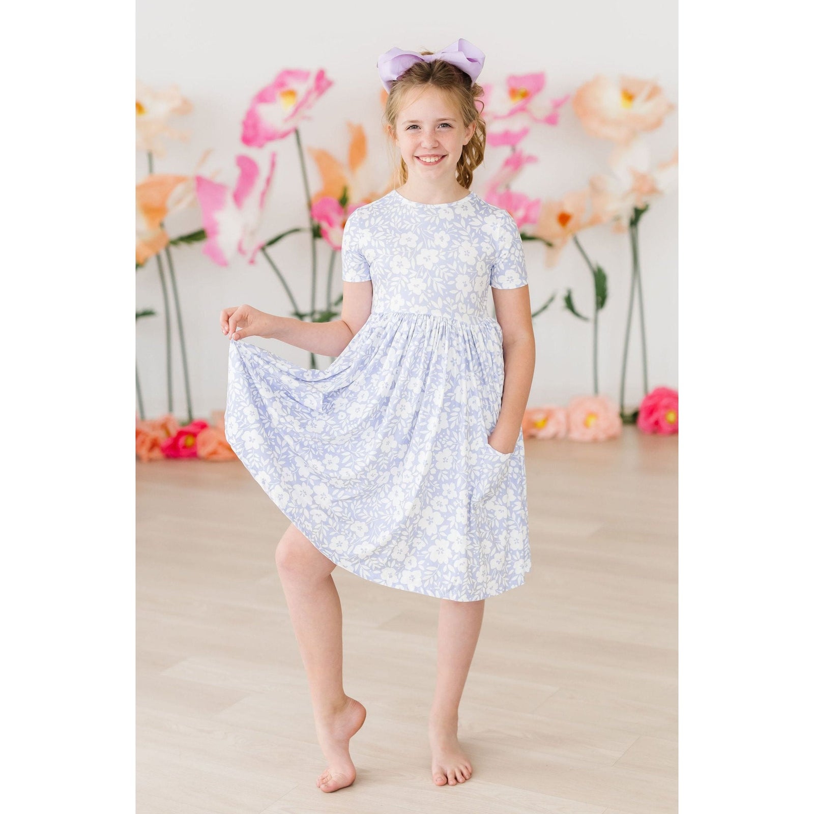 Blossom Bliss S/S Pocket Twirl Dress