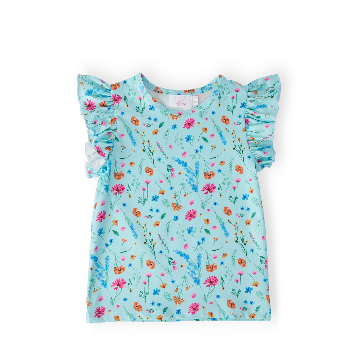 Bluebell Breeze S/S Ruffle Tee