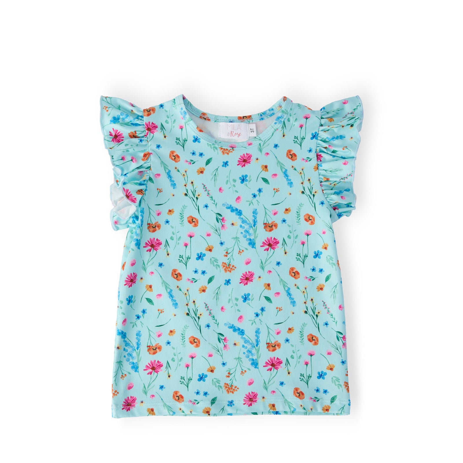 Bluebell Breeze S/S Ruffle Tee