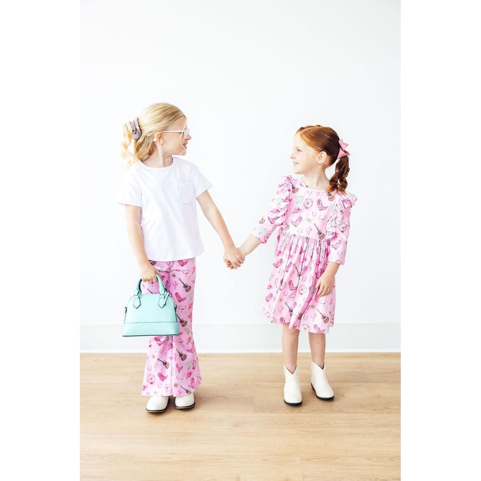 Boot Scootin' Ribbed Velvet Bells