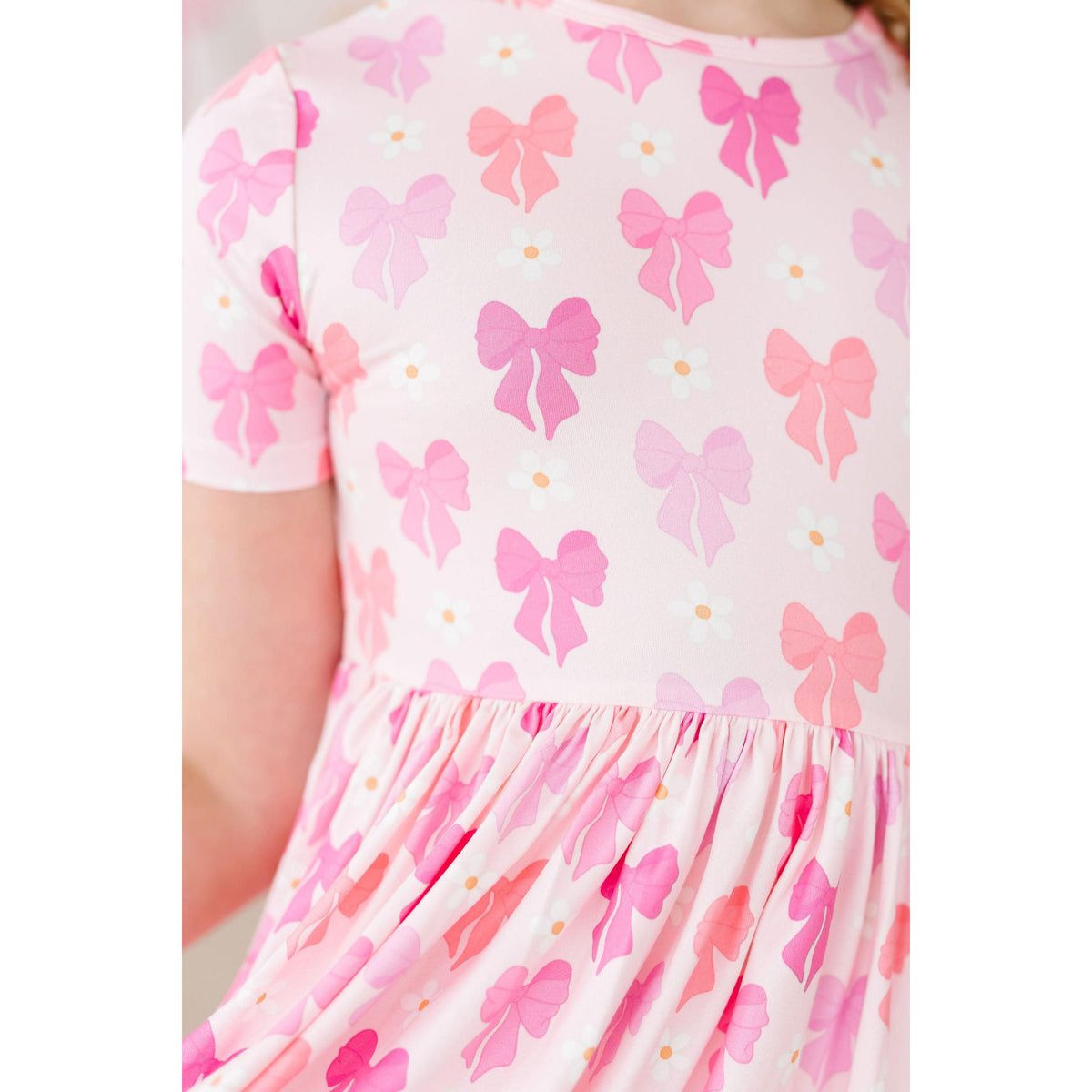 Bow Beauty S/S Pocket Twirl Dress
