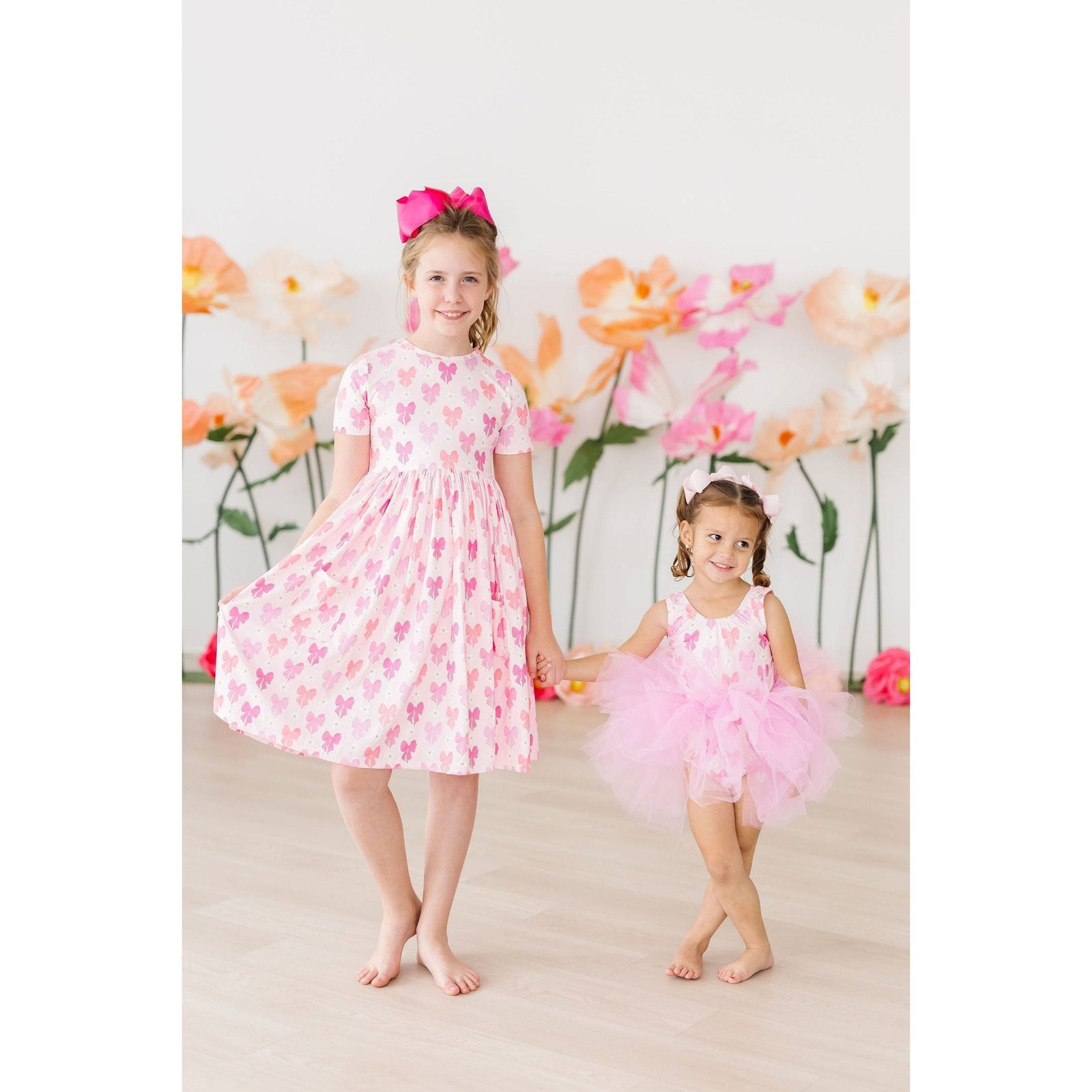 Bow Beauty S/S Pocket Twirl Dress
