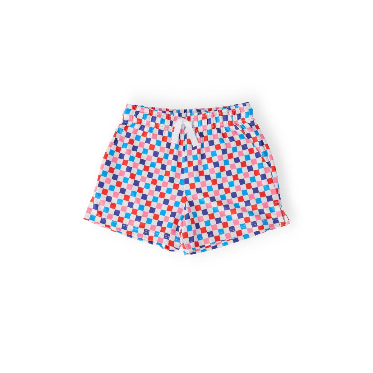 Boys Boom Check Play Shorts
