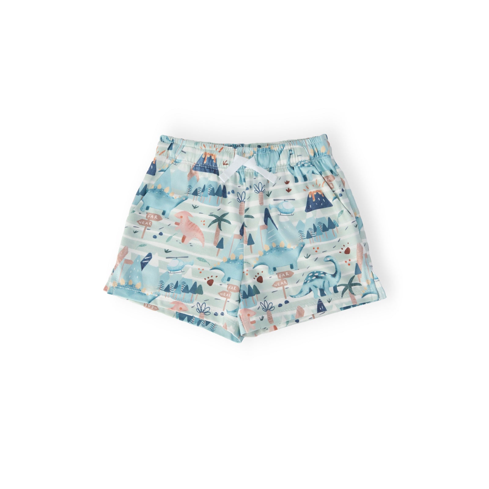 Boys Dino Tracks Play Shorts
