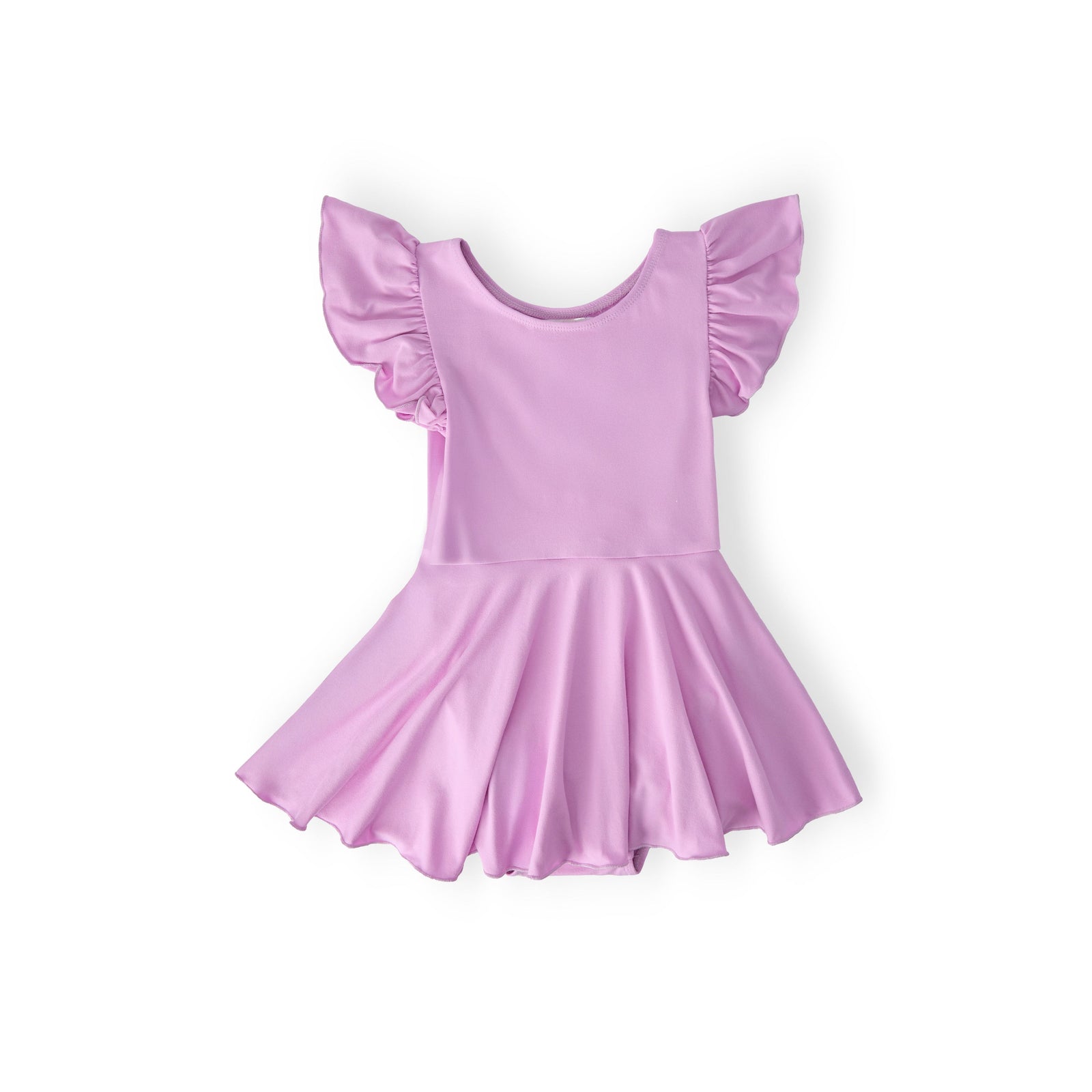 Bright Lilac S/S Twirl Leotard
