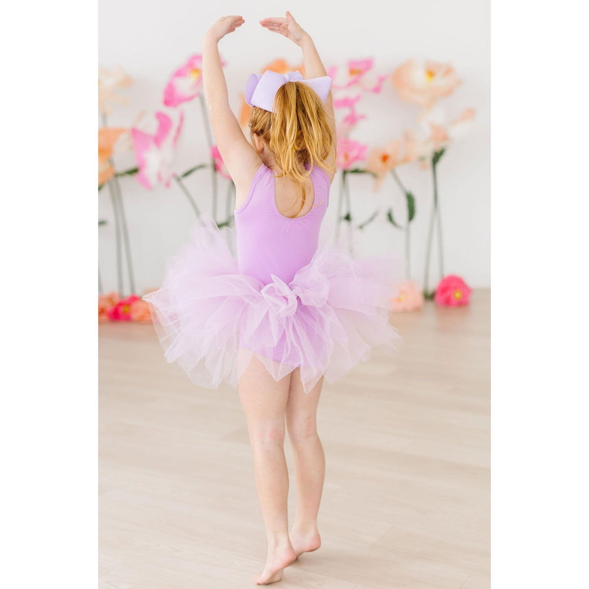 Bright Lilac Tank Tutu Leotard