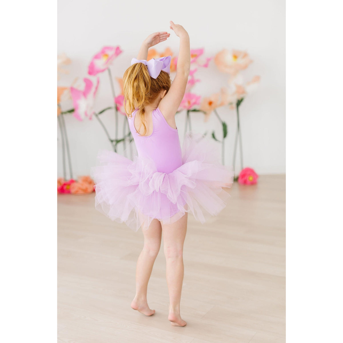 Bright Lilac Tank Tutu Leotard