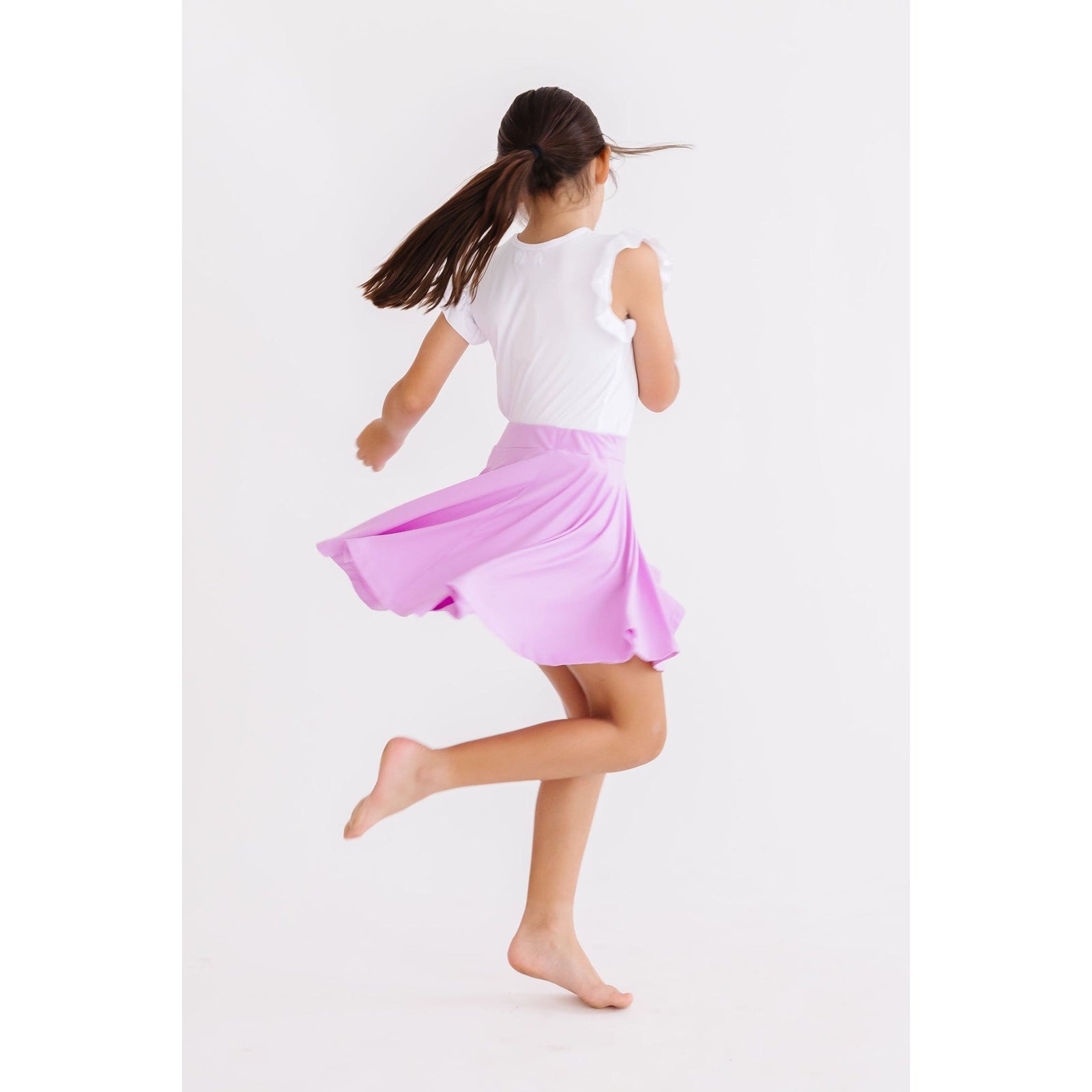 Bright Lilac Twirl Skort