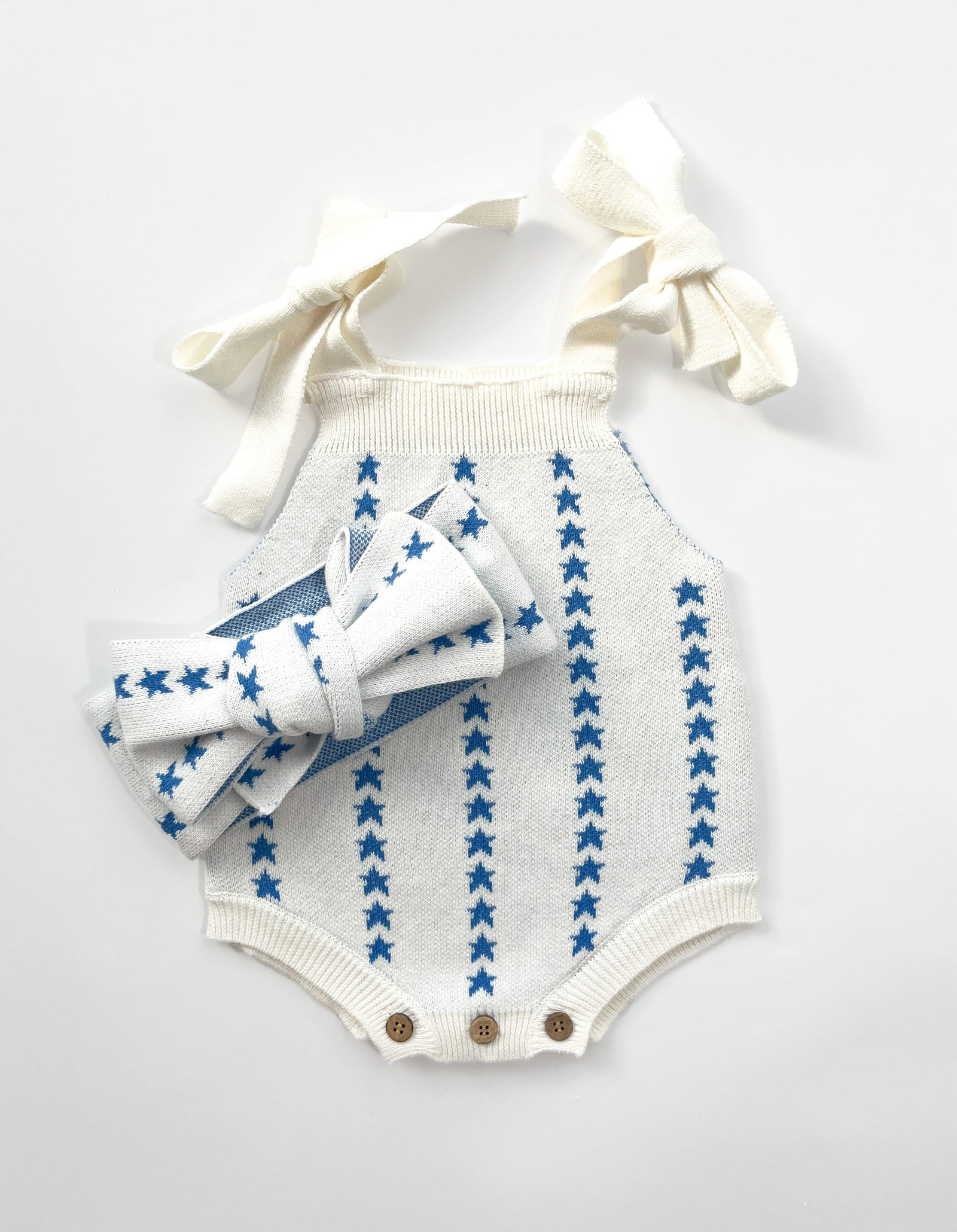 Bright Stars Romper + Bow