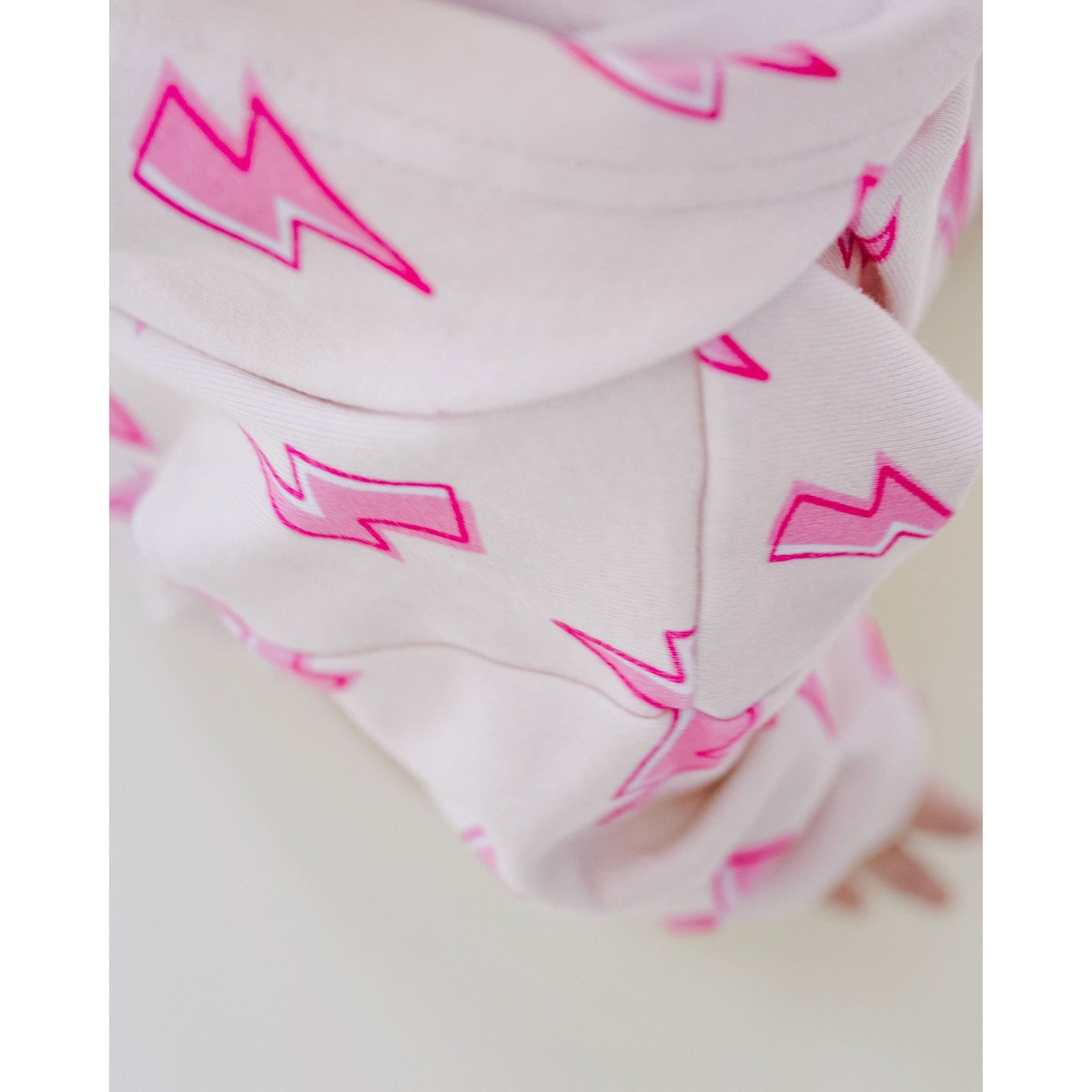 Hooded Bubble Romper | Pink Bolts