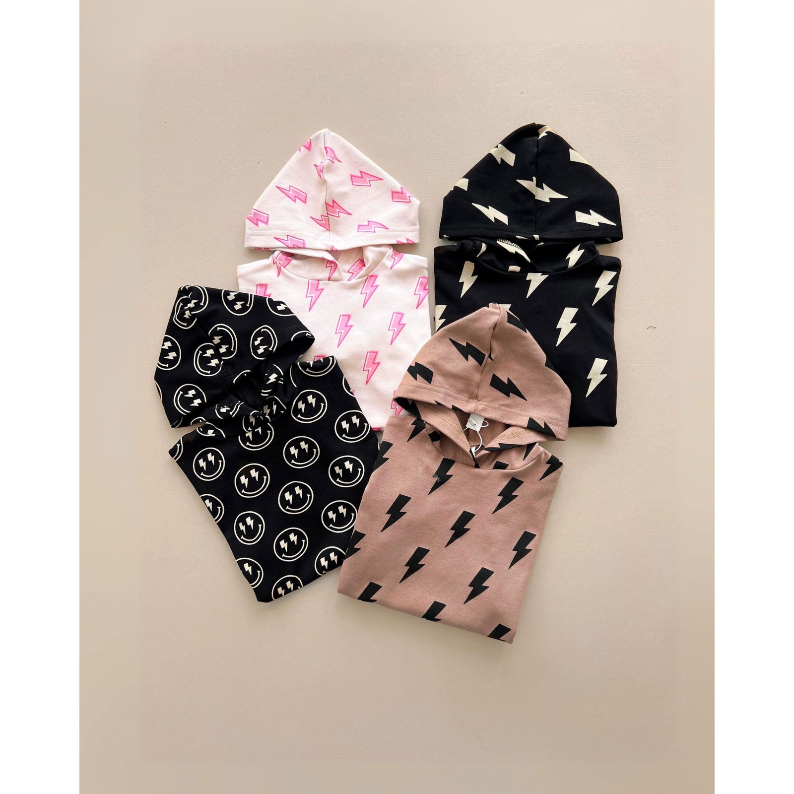 Hooded Bubble Romper | Pink Bolts