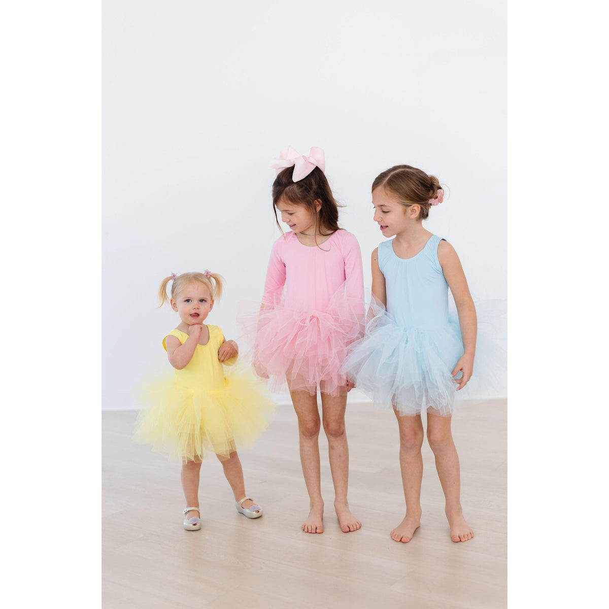 Bubblegum Pink 3/4 Tutu Leotard