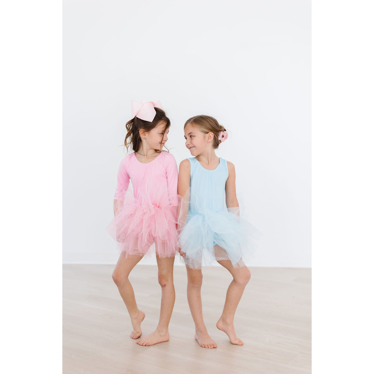 Bubblegum Pink 3/4 Tutu Leotard