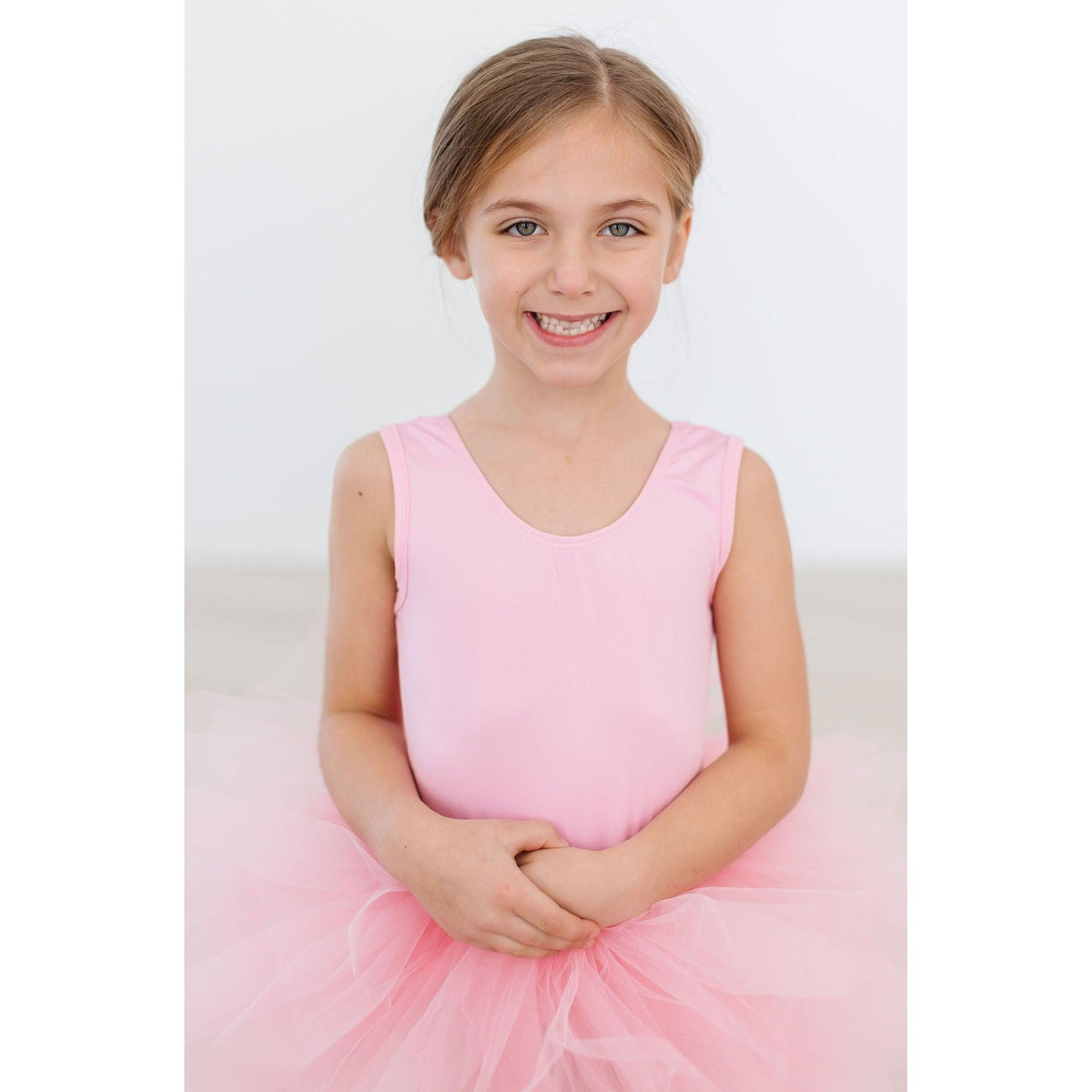 Bubblegum Pink Tank Tutu Leotard