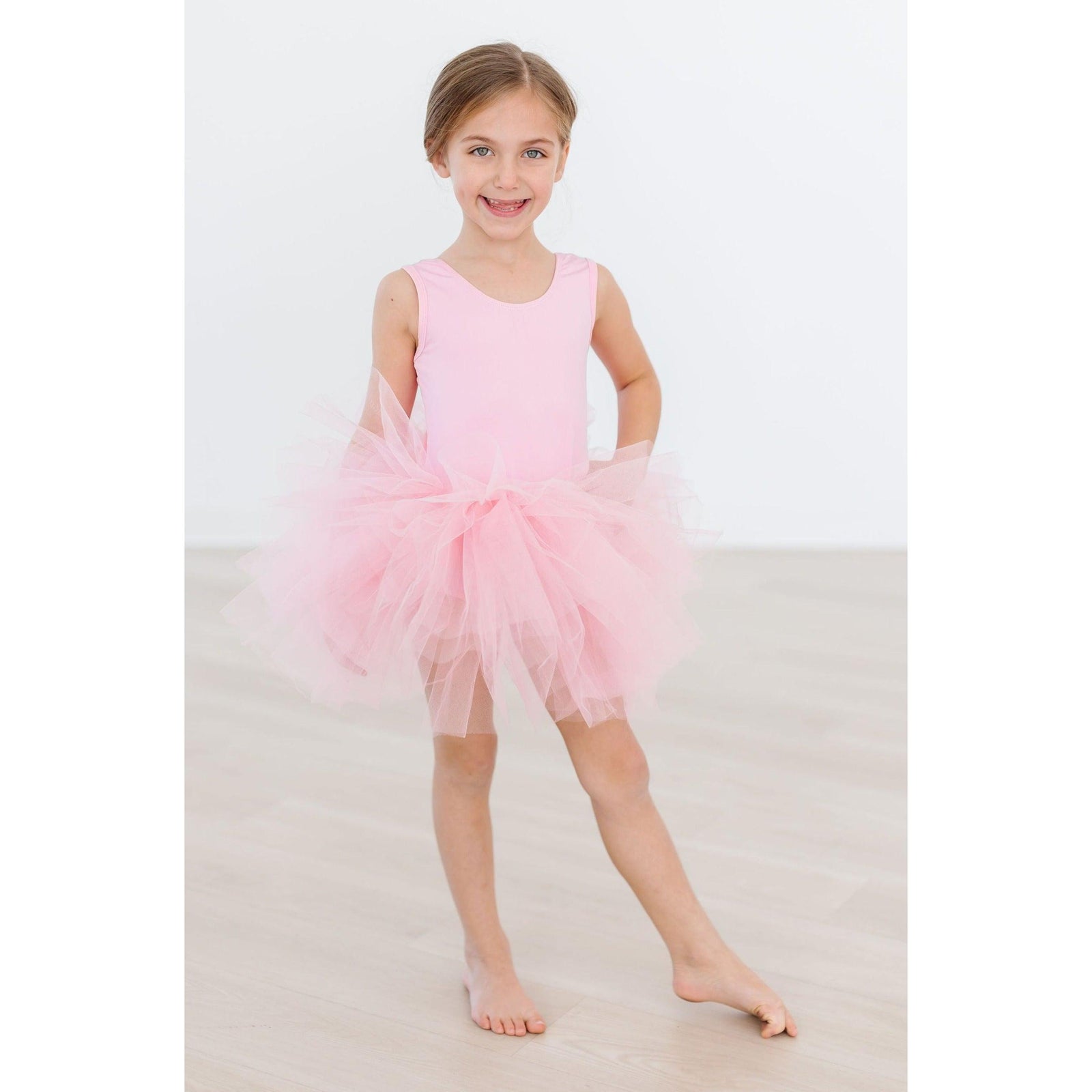 Bubblegum Pink Tank Tutu Leotard