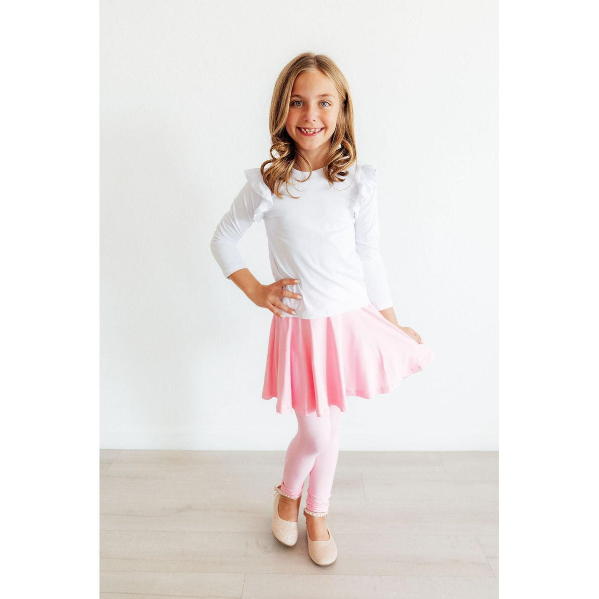 Bubblegum Pink Twirl Skegging