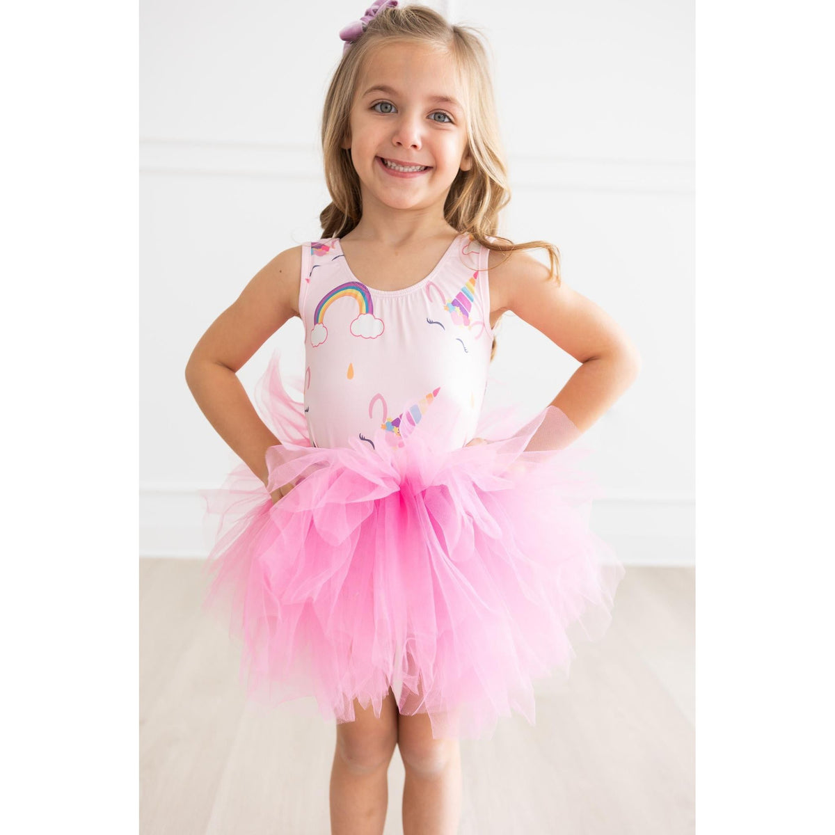 Bubblegum Unicorn Tank Tutu Leotard
