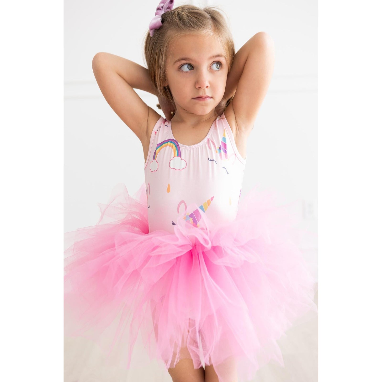 Bubblegum Unicorn Tank Tutu Leotard