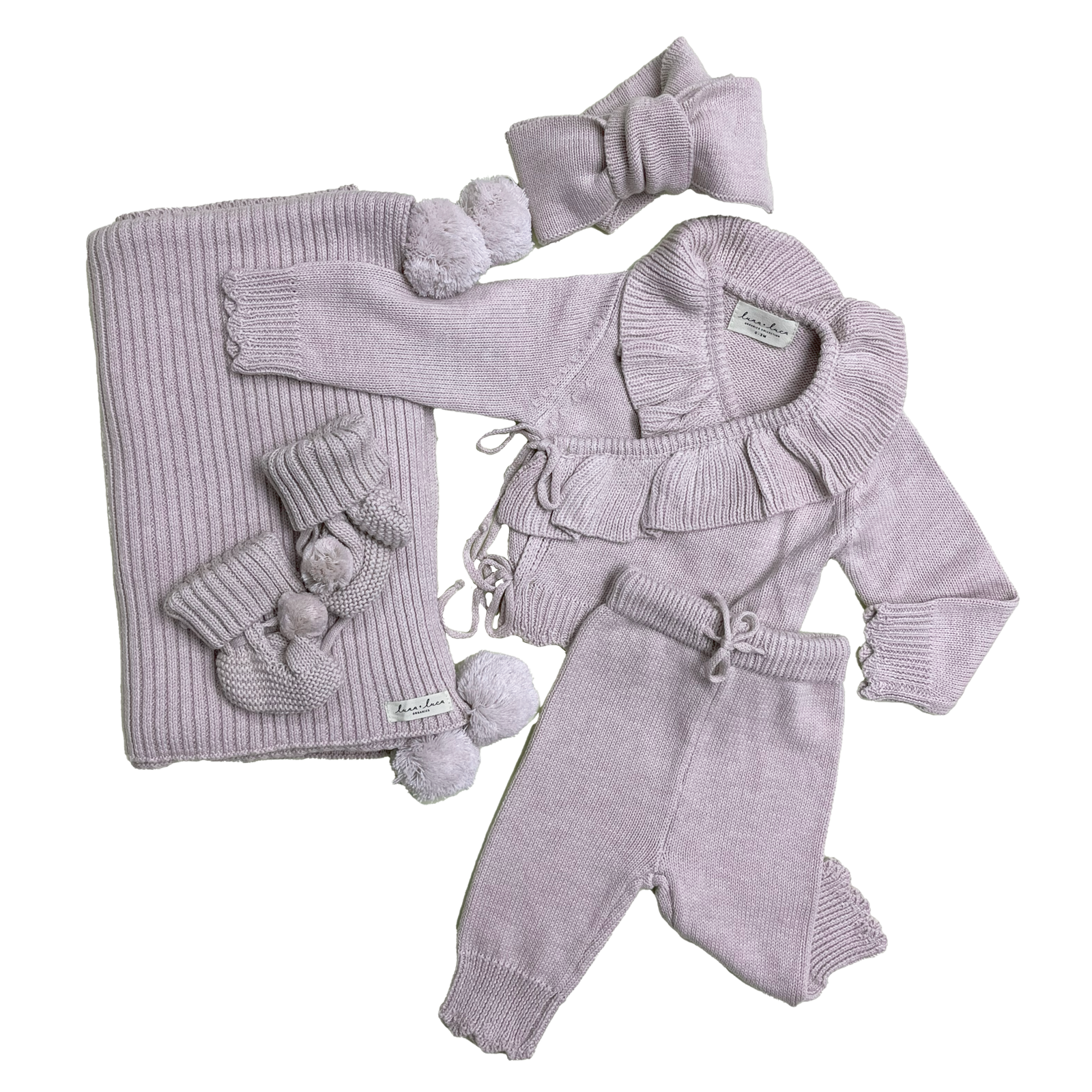Bring Me Home Ruffle Bundle - Light Plum