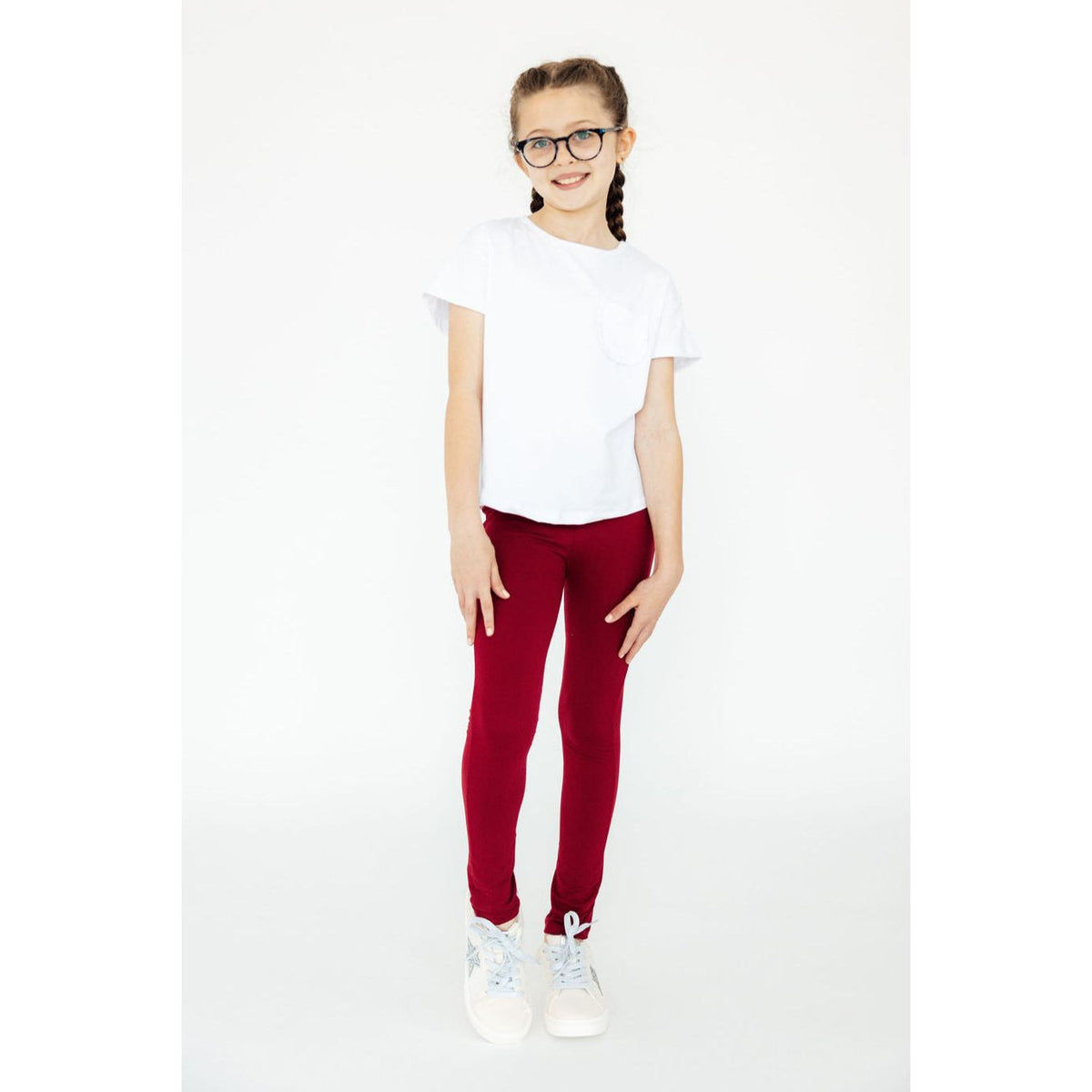 Burgundy Leggings