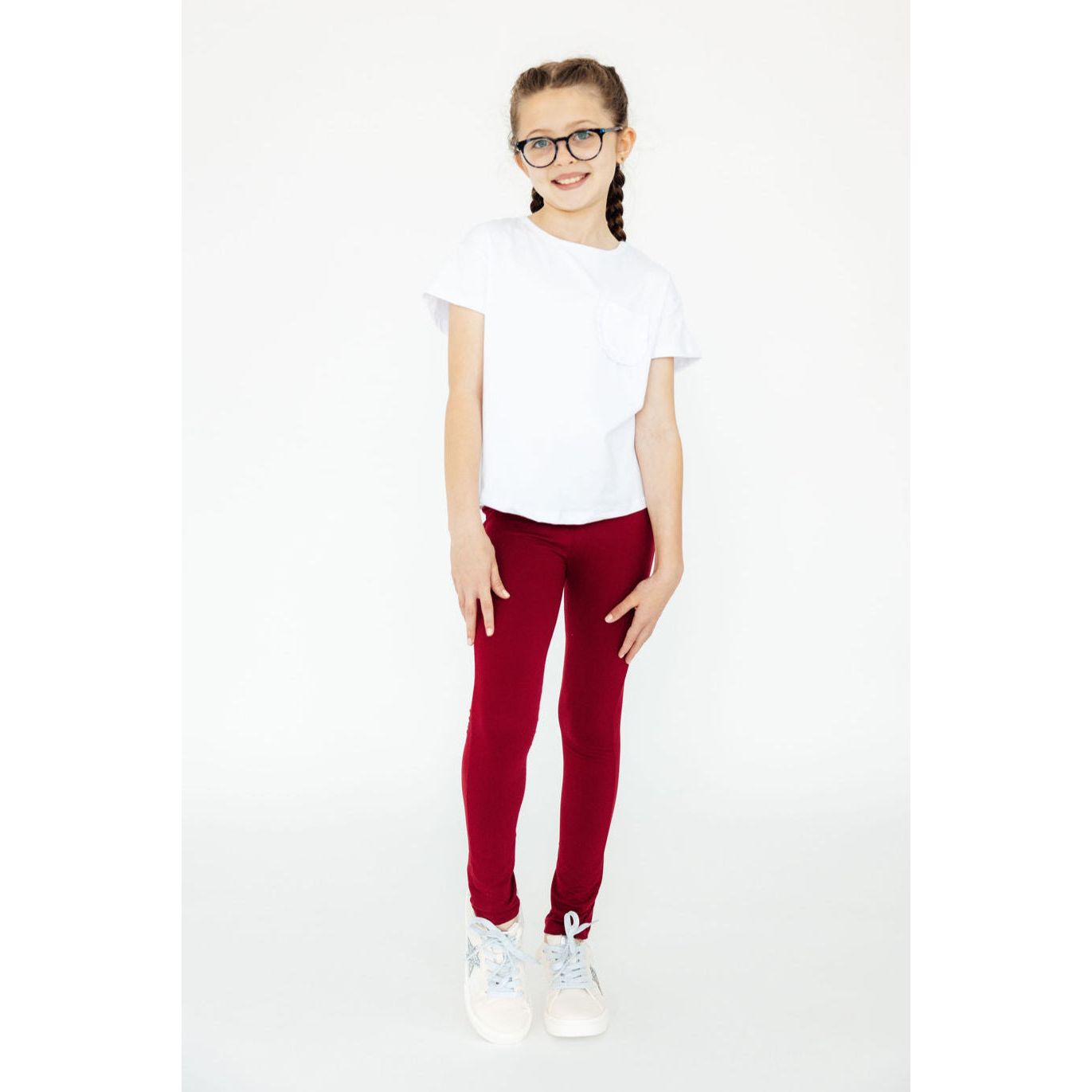 Burgundy Leggings