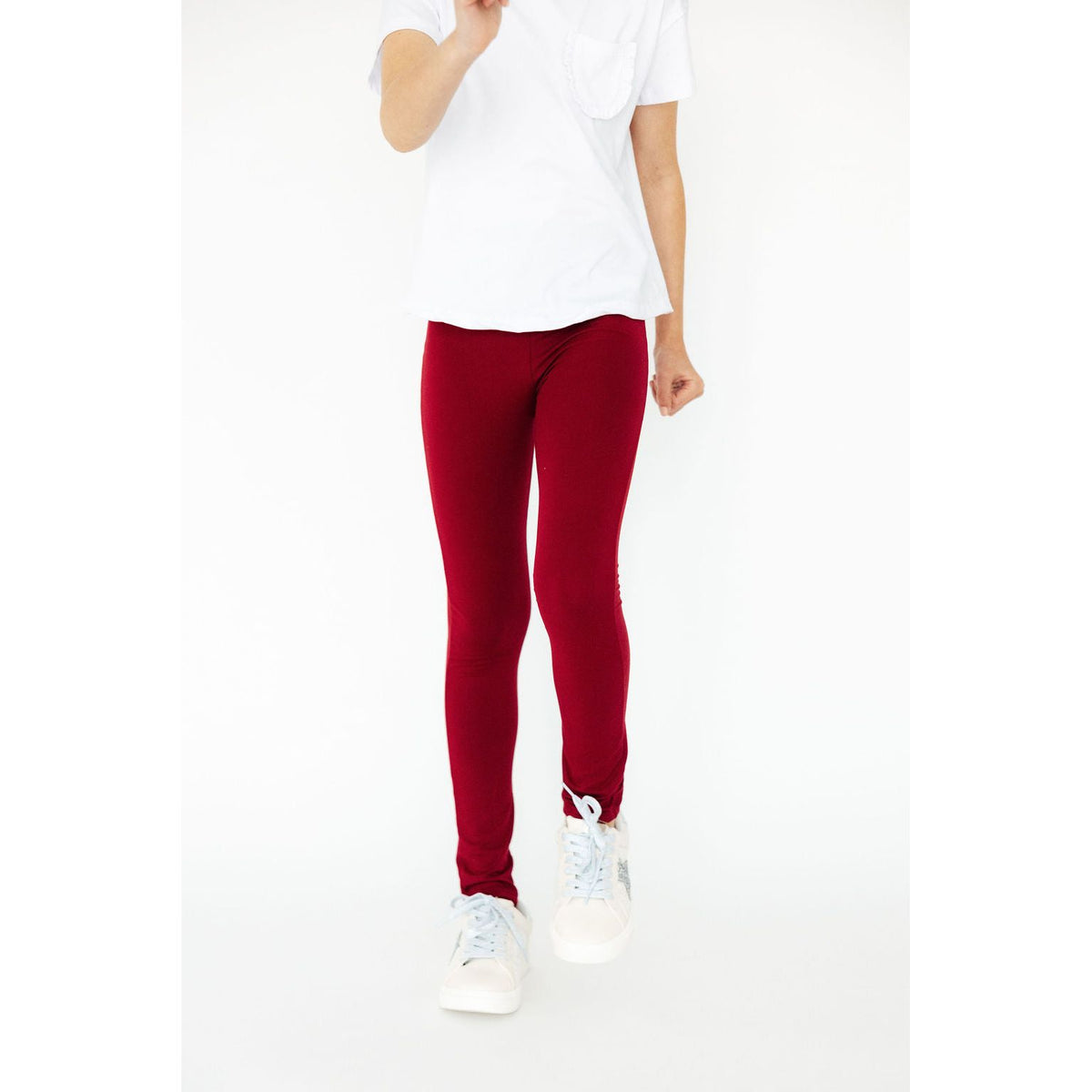 Burgundy Leggings