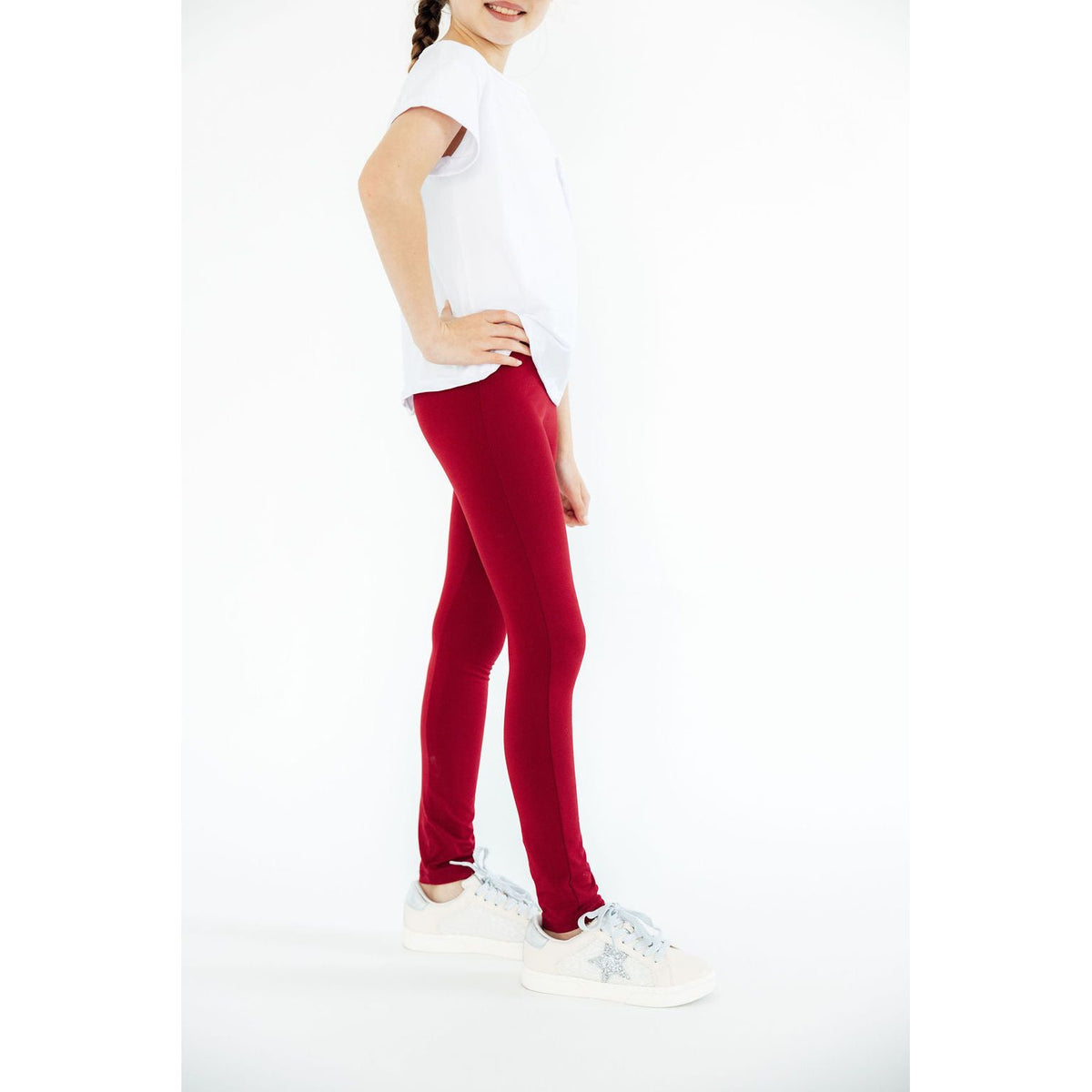 Burgundy Leggings