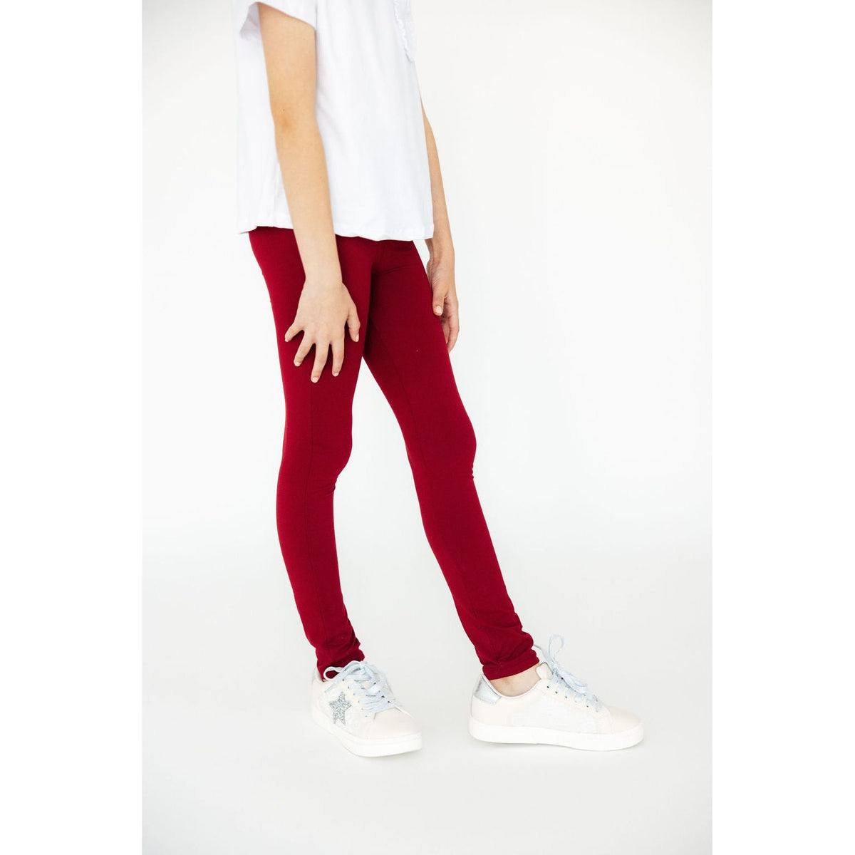 Burgundy Leggings