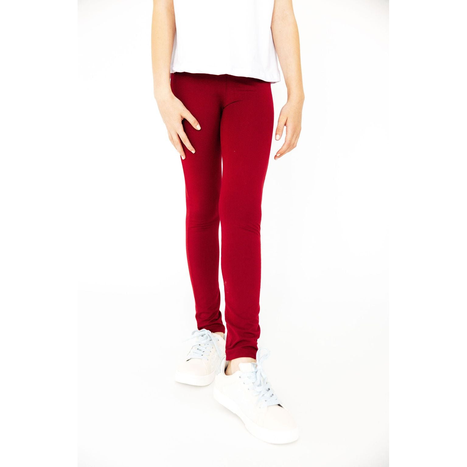 Burgundy Leggings