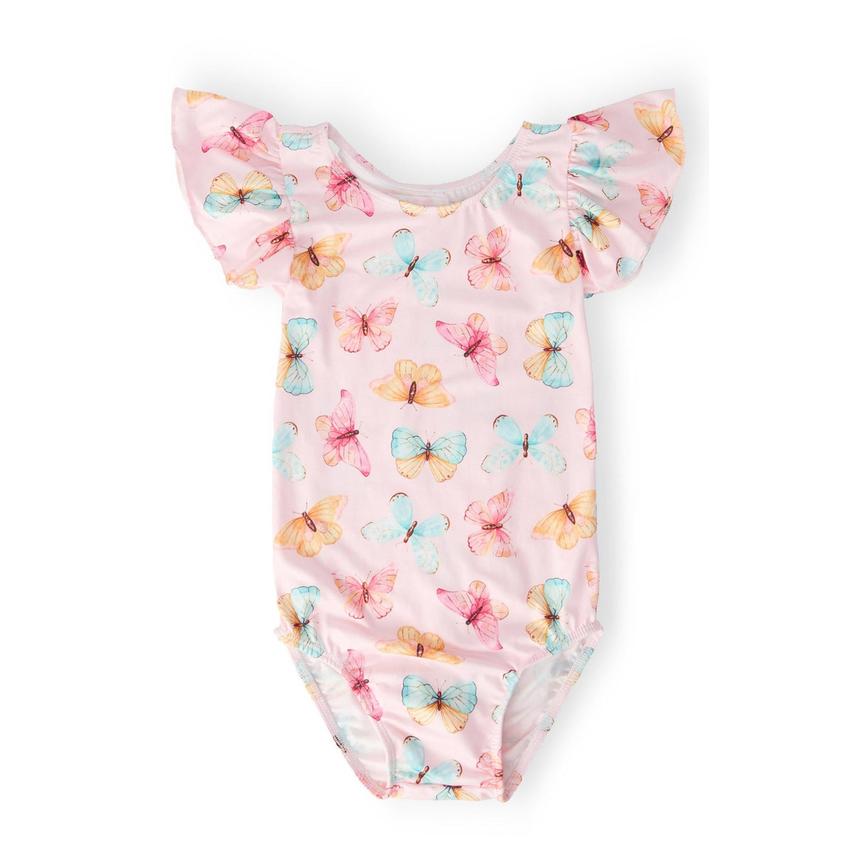 Butterfly Kisses S/S Flutter Sleeve Leotard