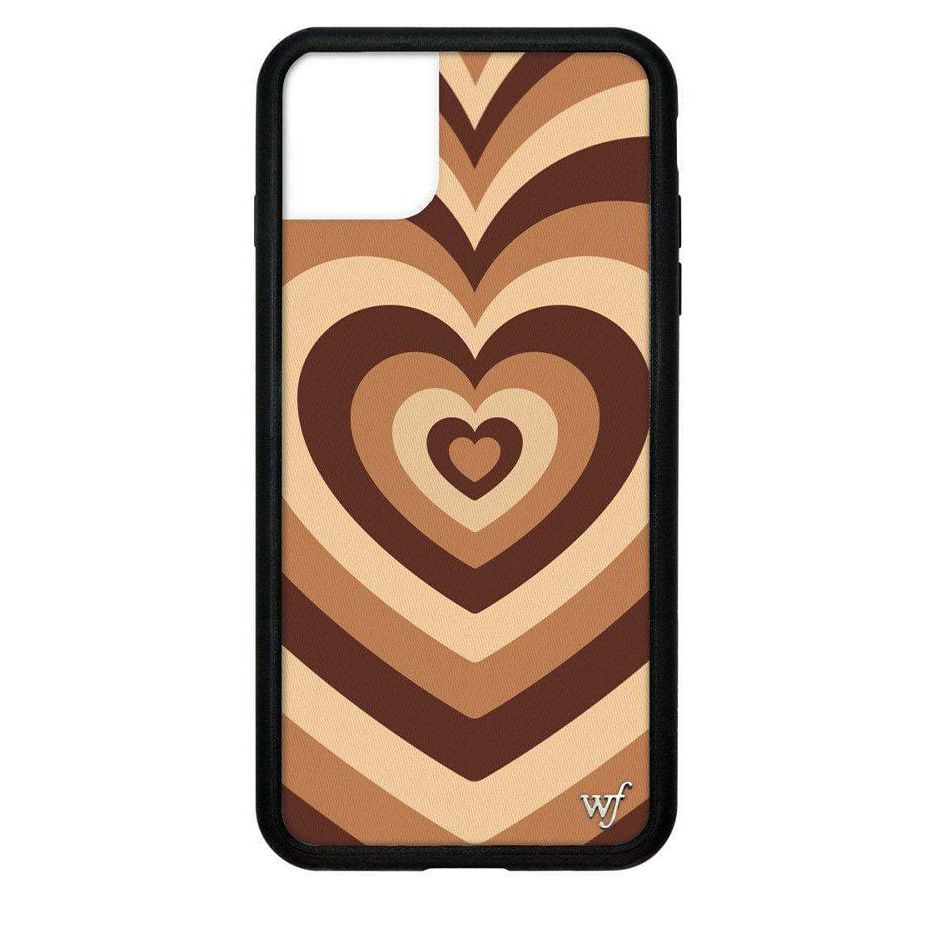 Latte Love | Brown iPhone Case