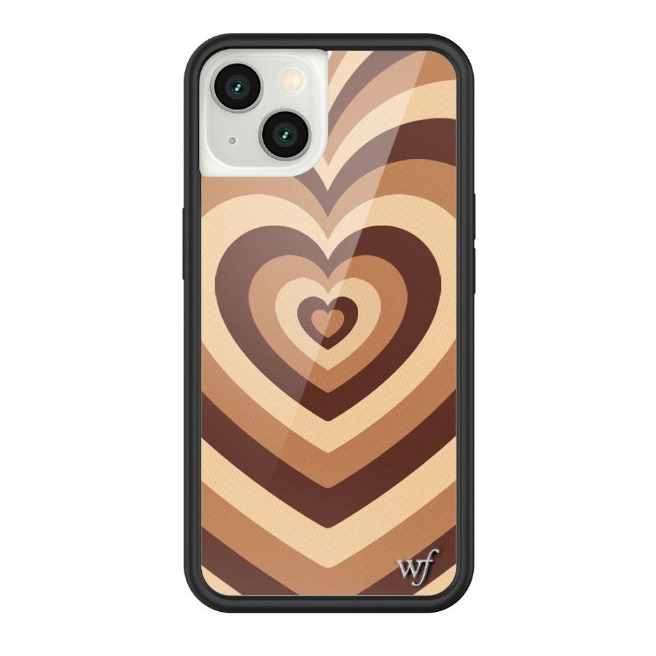 Latte Love | Brown iPhone Case