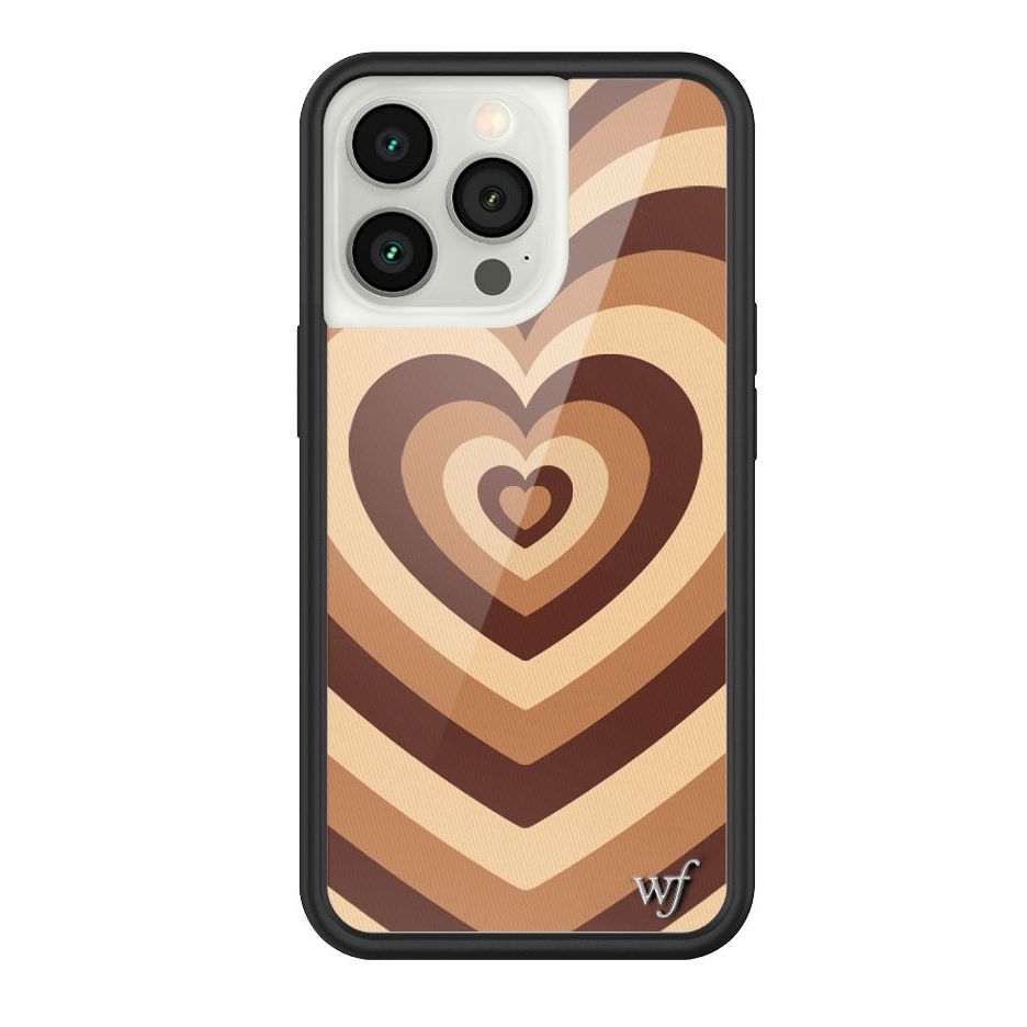 Latte Love | Brown iPhone Case