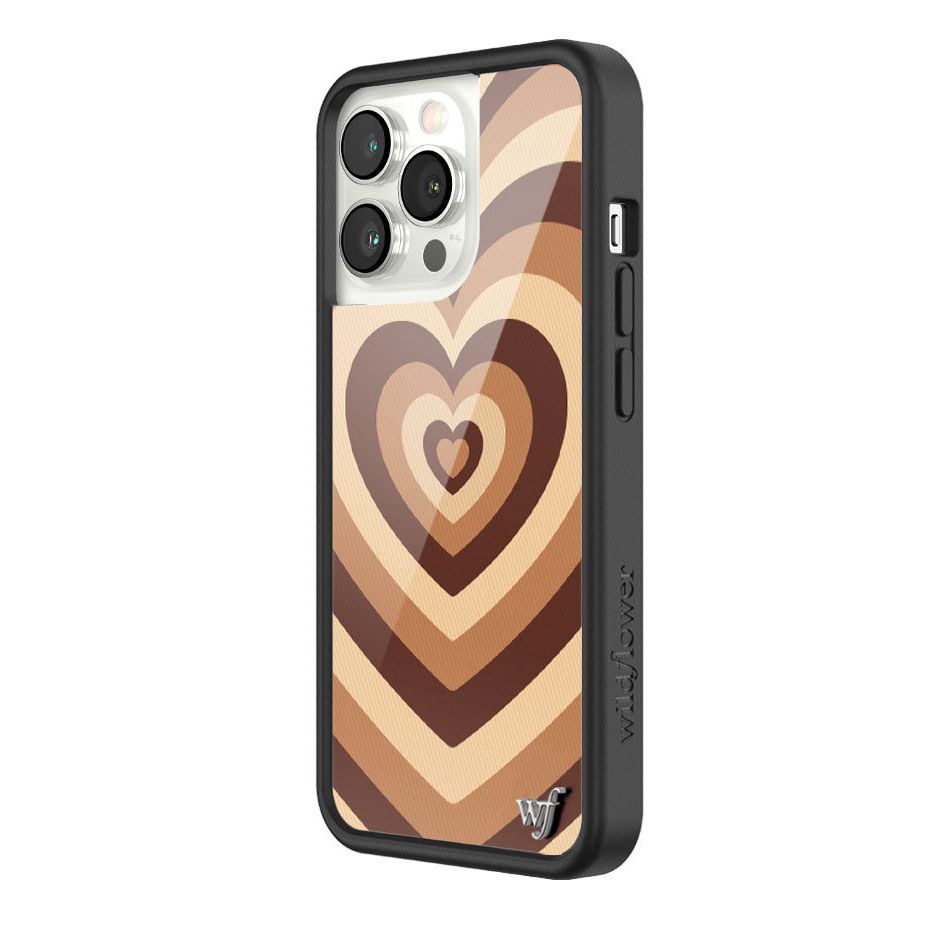 Latte Love | Brown iPhone Case