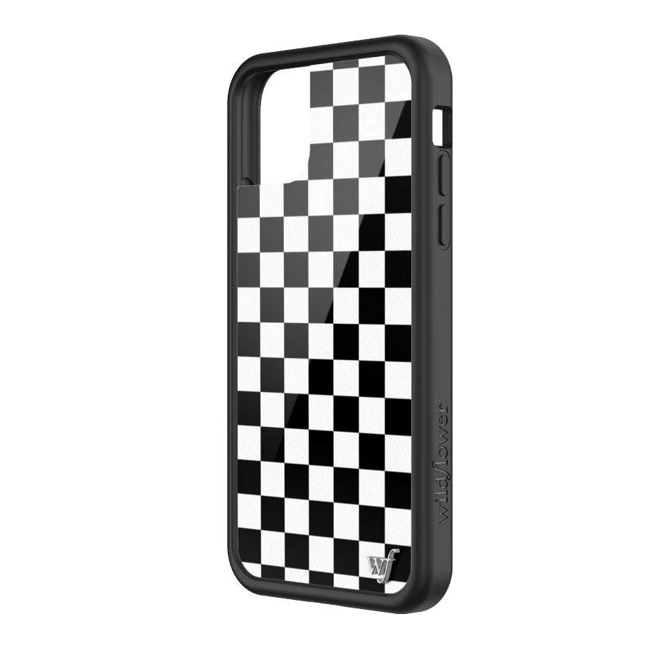 Checkers | Black iPhone Case