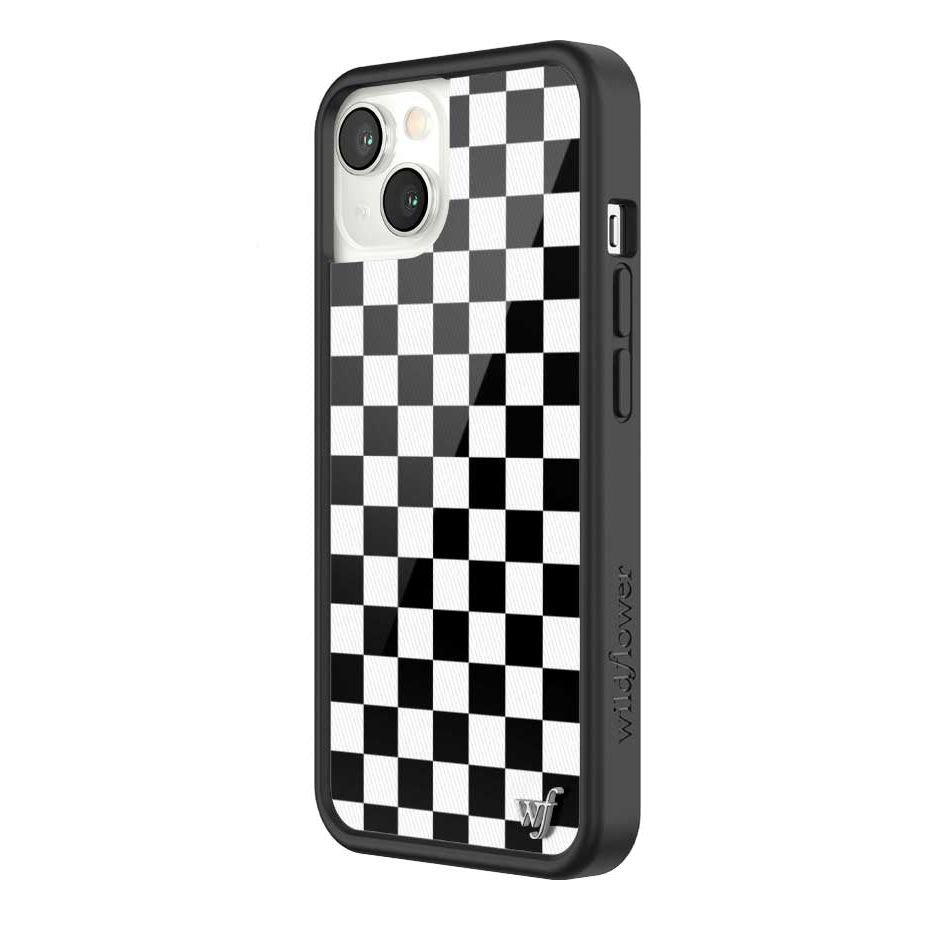 Checkers | Black iPhone Case