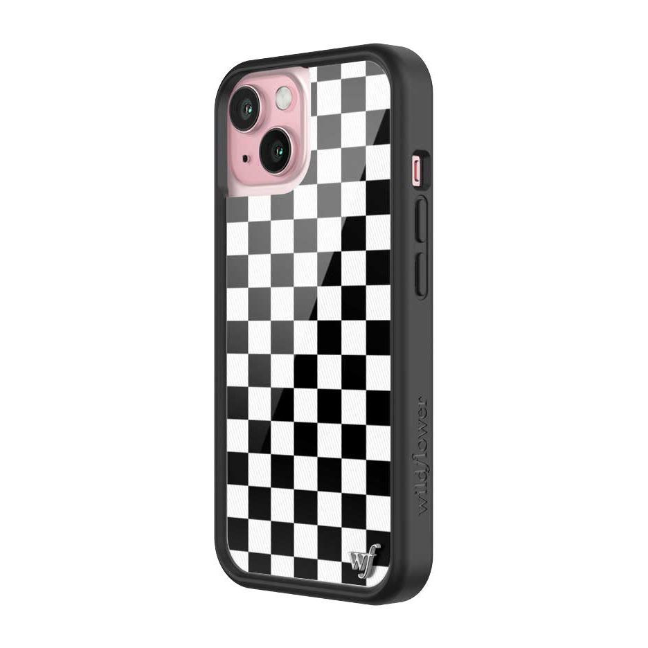 Checkers | Black iPhone Case