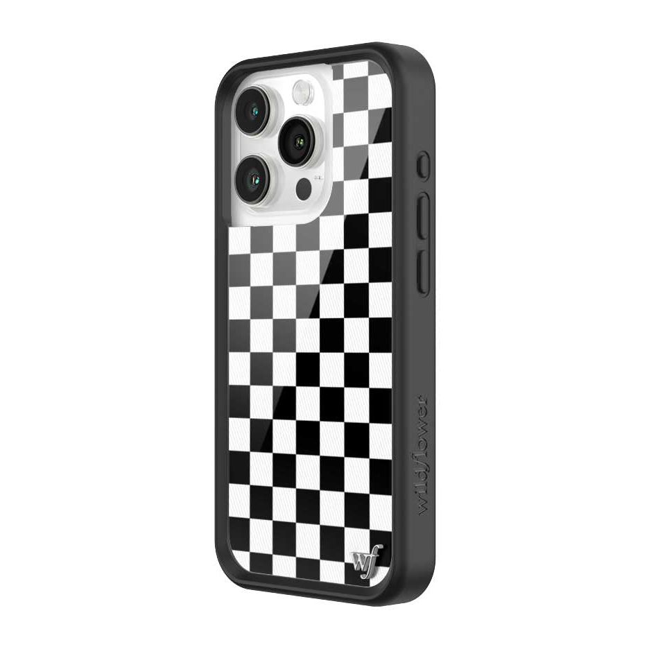 Checkers | Black iPhone Case