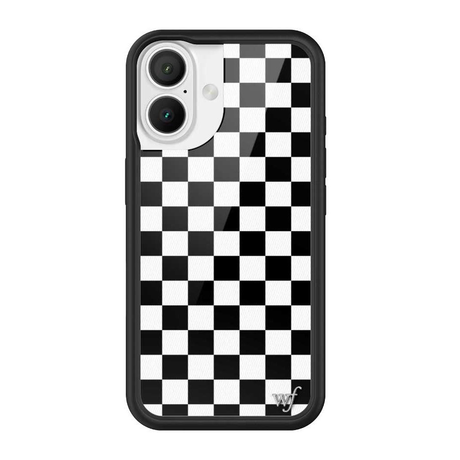 Checkers | Black iPhone Case