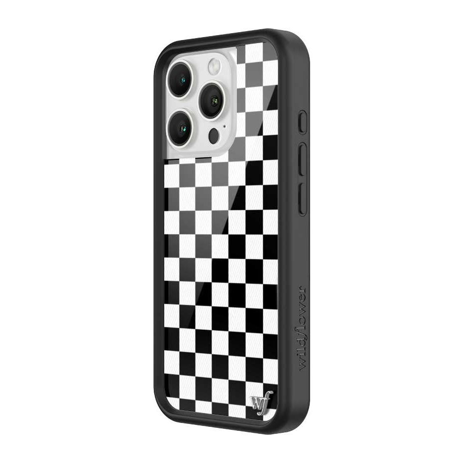 Checkers | Black iPhone Case
