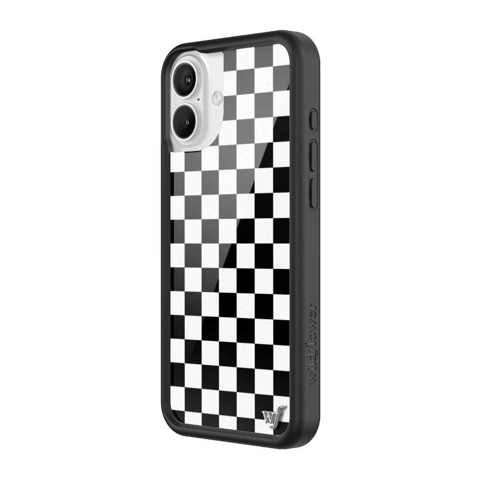 Checkers | Black iPhone Case