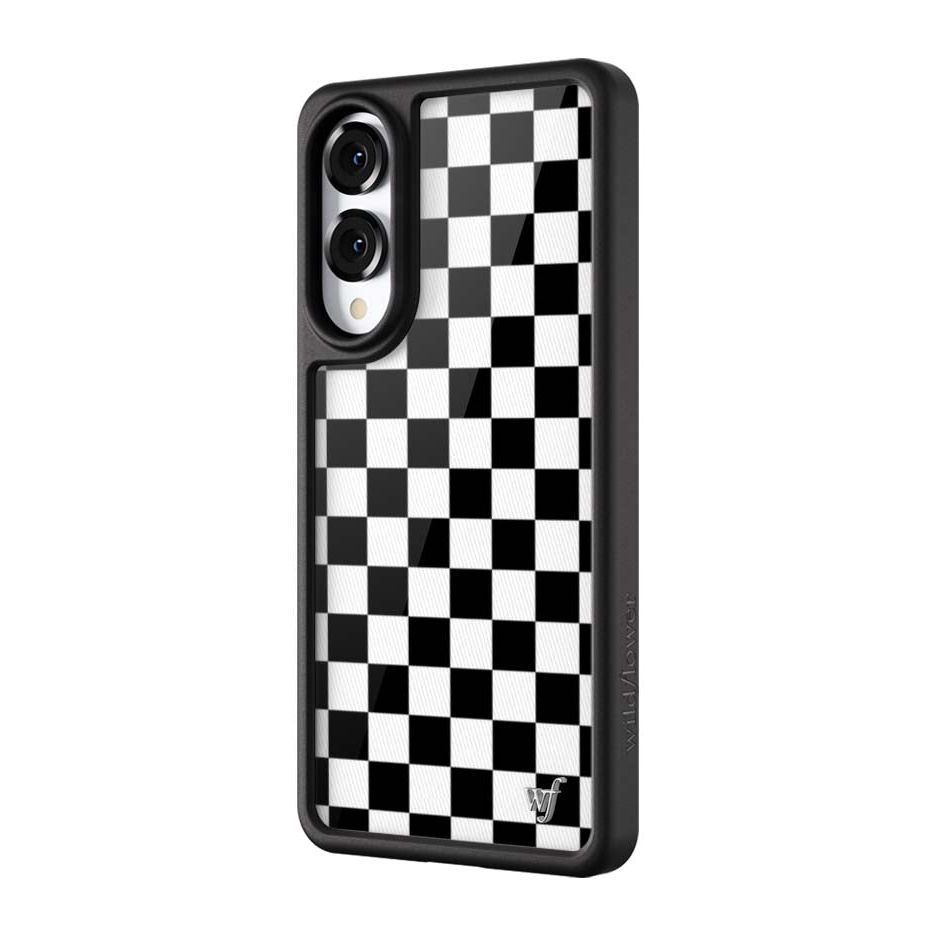 Checkers | Black Samsung Galaxy Case