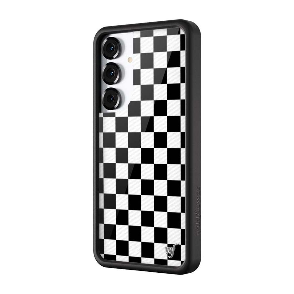 Checkers | Black Samsung Galaxy Case